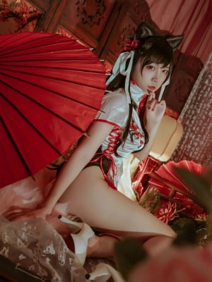 二佐Nisa 碧蓝航线 爱宕旗袍_07