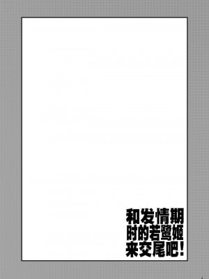 [SeaFox (霧咲白狐)] 発情期のわかさぎ姫と交尾しよ! (東方Project)｜和发情期时的若鹭姬来交尾吧！ [守矢十字陵汉化] [DL版]_03