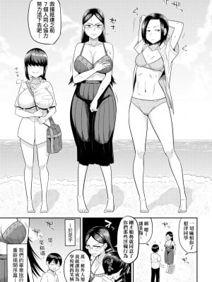 [まこしょ] 無人島で、SEXに興味津々なドスケベ陰キャ女子たちとハーレムライフ [中国翻訳] [無修正] [DL版]_050