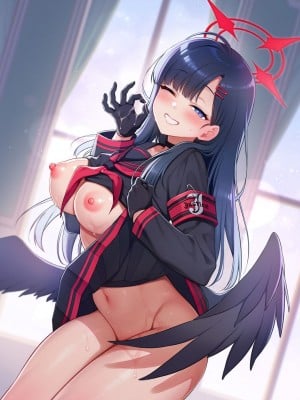 [K+W (ささちん)] 先生、今日も射精の時間っすよ♡ (ブルーアーカイブ)｜老师、今天也是射精的时间哦 [角都九阳个人汉化] [DL版]_02