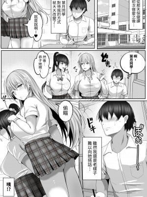 [白桃亭 (rikazu)] 子作り実施科目。絶倫の僕を優しく筆おろししてくれるクラスの人気ギャル | 造小孩實習課。班上的人氣辣妹溫柔替精力旺盛的我脫處 [中文] [蕪菁堂]_032