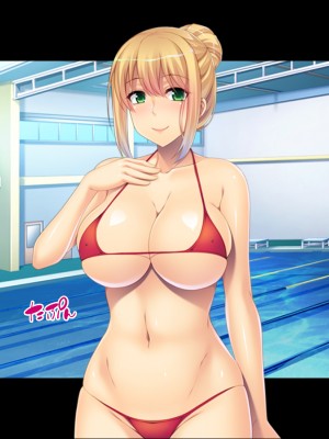 (同人CG集) [TGA (TATEGUMI)] 豊満な人妻のマイクロビキニ_095