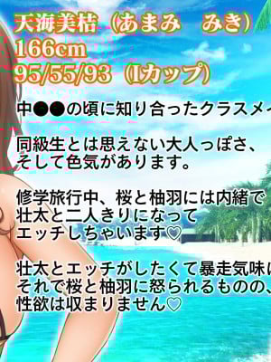 [スタジオ山ロマン]トリプルま●こに挿れ放題！修学旅行でも4Pハーレム！〜性欲マシマシの修学旅行で誰にもバレないように大量中出し〜_003