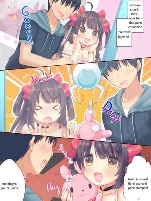 [とらいあんぐる! (うさ城まに)] ゲーセン姫とDT男のイチャイチャ子作りラブセックス [英訳] [無修正]_06