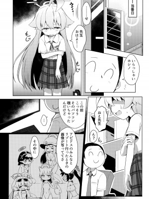 (せんせーのアーカイブ10) [らーめんらいす (らじー)] 残暑オーバーラン (ブルーアーカイブ)_05