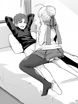 [あんこまん]  セイバー、ボテ腹に…❤ (Fate／stay night)_008