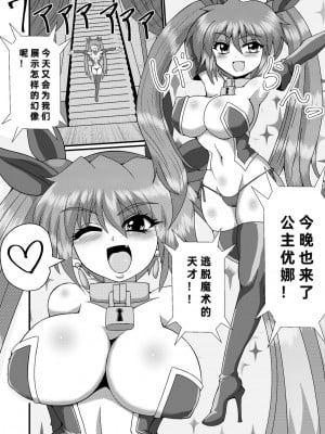 [冷し中華おわりました (ズラー大統領)] 完全拘束脱出マジック!串刺しにされて生還できるのか!？ [中国翻訳]_04