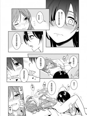 (Comic Horizon 5いつか一緒に輝いて－百合向ONLY)[刺蝟咬玫瑰(KUMA)]即使夢中依然與妳如膠似漆(ラブライブ!) [中国翻訳]_24