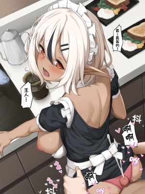 [フルガユウダイ] 褐色エルフエルヴィー合集 [中国翻訳]_090