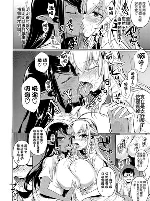 [シュート・ザ・ムーン (フエタキシ)] ハイエルフ×ハイスクール 白×黒 [無毒漢化组] [無修正](C89)_011