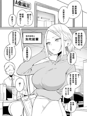 [なめこ汁 (なこ汁)] しごでき矢吹先輩は呑めない｜職場菁英矢吹前輩一杯就倒  [中文] [無修正]_i-001