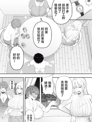 [たろバウム] ママ友ハーレム～僕ん家が欲求不満なおばさん達の溜まり場になってる件～ [中国翻訳]_ママ友ハーレム_024