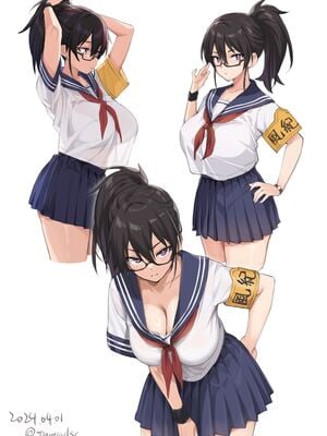 [TRY&方言二人社会(方言)] 新しい風紀委員長が巨乳すぎる件 Ⅰ-Ⅱ +眼鏡修正板+ 憧れの生徒会長が巨乳すぎる件 Ⅰ-Ⅱ [中国語] [無修正]_197