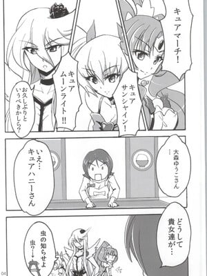 (こみトレ24) [なまやつはし (たも)] なまハニー (ハピネスチャージプリキュア!)_03