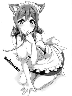 (C95) [CORORI (酔っ払い鬼？)] けもみみメイドになっちゃった本 おまけ (ラブライブ! サンシャイン!!)｜ 成爲了獸耳娘女僕的故事 附錄本 [中国翻訳]_06