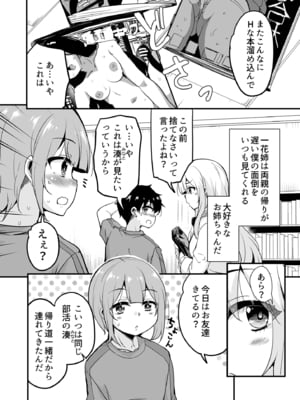 [サウンドステッカー (なるさわ景)] 大好きなお姉ちゃんが僕の部屋をヤリ部屋にした話 [DL版] [Don't Trust and Support Irodori Comics !]_004