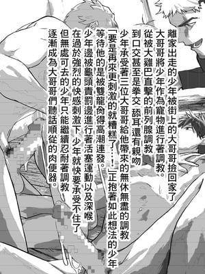 [ショタ漫画屋さん (orukoa)] 家出少年アナル調教肉便器 [冒险者公会]_003