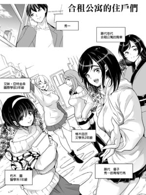 [鳳まひろ] ハーレムシェアハウス 5人の性癖管理を任された僕 _ 後宮般的合租公寓_5人的性慾管理與被委任的我 [中文] [無修正]1-4_0103