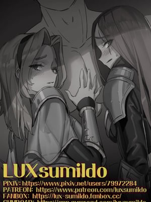 [LUXsumildo] 盖伦的母狗Ⅰ-Ⅱ 卡特琳娜&拉卡的双飞3P夜晚+性奴隶们！（英雄联盟同人H） [DL版][中国翻訳][無修正]