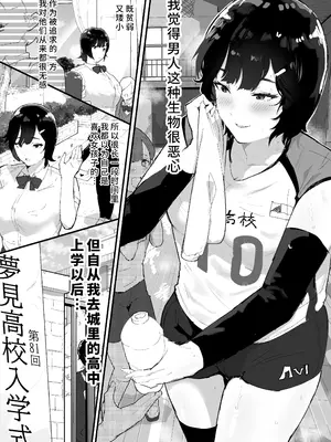 [アイリミアーシュ (ラブ)] 真面目で責任感の強い高身長バレー部部長が女装男子にNTRれる [懒狗汉化]_02