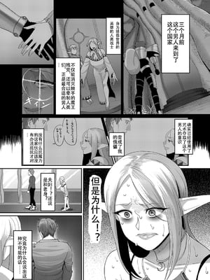[钢华团汉化组] [Digital] [B.B.T.T. (山本善々)] 高飛車エルフ強制婚姻!! 1-4_006