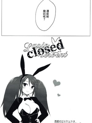 (C92) [スタジオひとりぼっち (綾城大福)] Lapin qui servent (艦隊これくしょん -艦これ-) [中国翻訳]_12