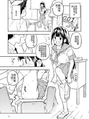 [みら国 (やすみみらきち)] 1ヶ月妊娠しなければ男に戻れる話(2) [DL版] [中国翻訳]_10