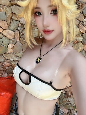 Puypuy プィプィ (Puypuychan) cosplay Mordred - FateGrand Order_157