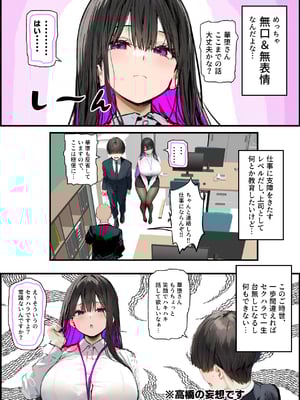 [たまごやき] 無口＆無表情OLの裏の顔はド淫乱サキュバスで思いっきり精液を搾り取られた話 [DL版]_004