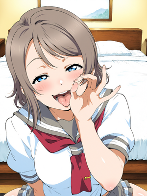 [Ai-Generated] (Haniodon) 渡辺曜   Watanabe You (84p)_10_you001_11