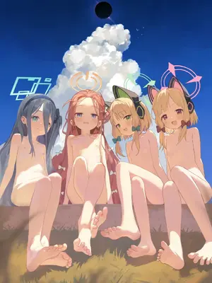 (C105) [星月夜(幼月月)] エロ・ティルズ・サガ・クロニクル ゲーム開発部のエロRPGゲーム大冒険 (Blue Archive) [中国翻訳]_02