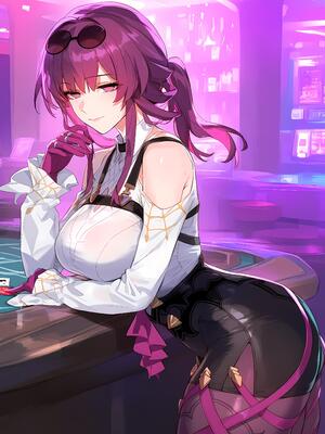 [Ecchi AI] Kafka's Risky Bet_ A Bad Loss [AI Generated]_001_1_1