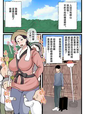 [べにー研究所 (べにサイロ)] 息子をムラムラさせる田舎のおっ母さん〜母のふるさとま〇こはあったかい〜 [中国翻訳]_息子をムラムラさせる田舎のおっ母さん_003
