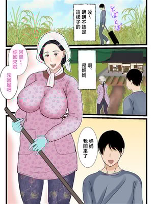 [べにー研究所 (べにサイロ)] 息子をムラムラさせる田舎のおっ母さん〜母のふるさとま〇こはあったかい〜 [中国翻訳]_息子をムラムラさせる田舎のおっ母さん_004