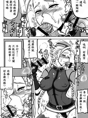 [もつ料理 (ドルリヘコ、もつ)] 格闘娘包囲網 Vo.1.3-4 (ストリートファイター)  [中国翻訳][疏碼]_B007