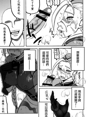 [もつ料理 (ドルリヘコ、もつ)] 格闘娘包囲網 Vo.1.3-4 (ストリートファイター)  [中国翻訳][疏碼]_B010