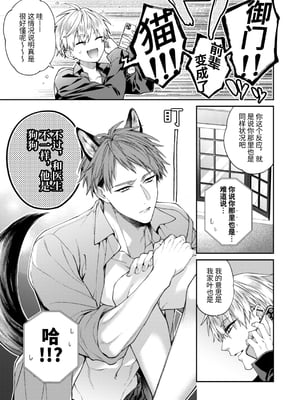 [6109 (桐式トキコ)] しとあめわんにゃん-全世界のSubに突然ケモ耳が生える異常現象パラレル本- [中国翻訳][DL版]_Page_007
