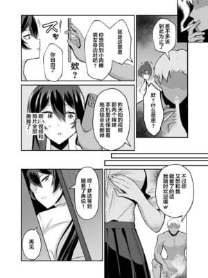 [全自動下ネタ製造マシーン (ちねつ)] 屈服 1-2〜風紀委員長は脅さ… [中国翻訳][疏碼]_066