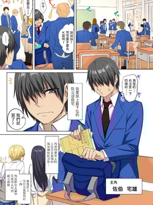 [どうしょく (玉ぼん)] 俺のデカチンが爆乳ビッチギャルたちに搾精されまくるっっ!!1-2 [中国翻訳]薄碼]_006