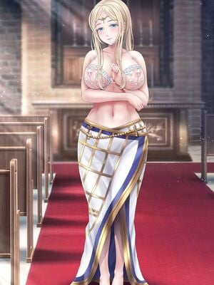 [MAG館 (v-mag)] 牝堕ち神官～種付けゴブリンに穢された聖職者～ [無修正]_298