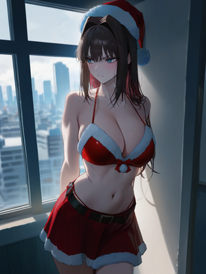[Tommu]Aozaki Aoko Christmas Special[AI Generated]_001_006