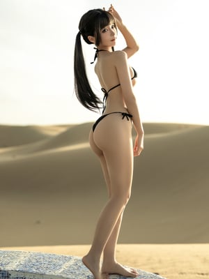 蠢沫沫 沙漠比基尼_1 (10)