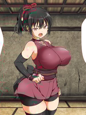 [まろん☆まろん] 忍堕とし【コミックCG集版】_055