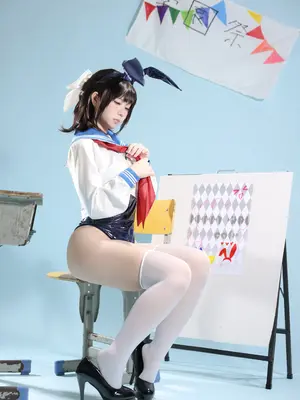 ［G44不会受伤］水手服兔女郎_16