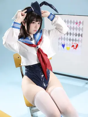 ［G44不会受伤］水手服兔女郎_21