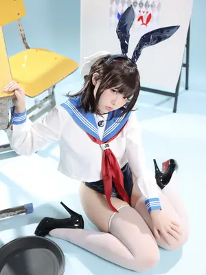 ［G44不会受伤］水手服兔女郎_28