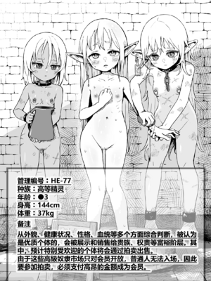 [曰クわく] 異世界奴隷市場に行ってみた。｜我去了趟异世界奴隶市场。 总集篇①+② [中国翻訳][疏碼][暴碧汉化组]_131