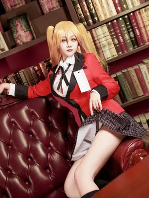 阿雪雪 - 狂赌之渊 早乙女芽亚里 制服_09