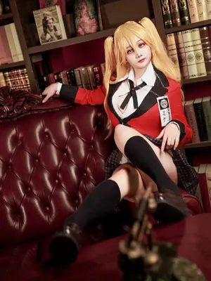 阿雪雪 - 狂赌之渊 早乙女芽亚里 制服_11