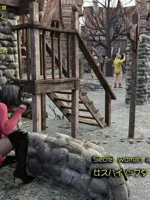 [Snow3D]Secret woman agent vs pig -chapter 1_00002